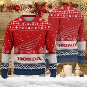Weihnachtspullover Honda Motorcycle – Ugly Christmas Sweater