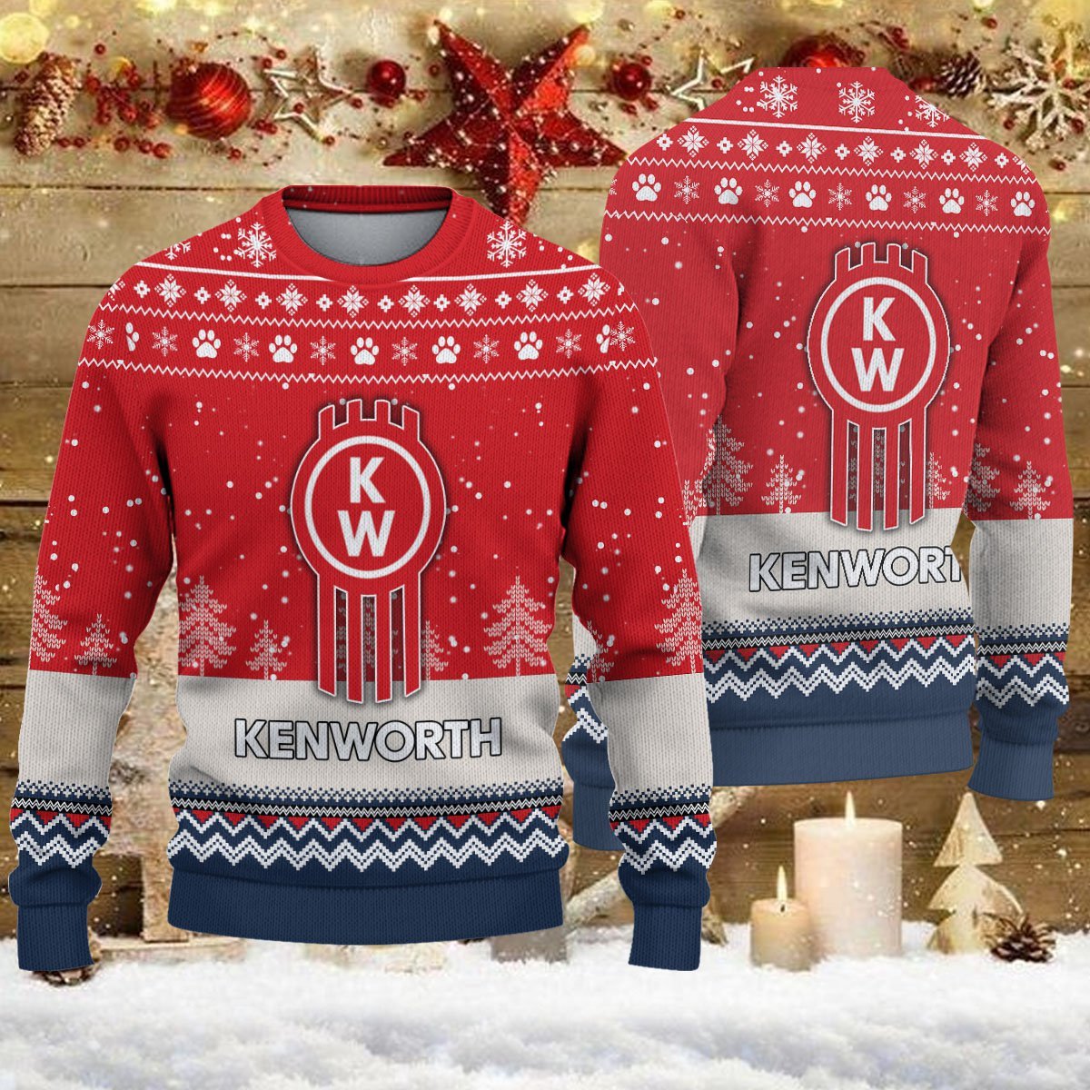 Weihnachtspullover Kenworth - Ugly Christmas Sweater