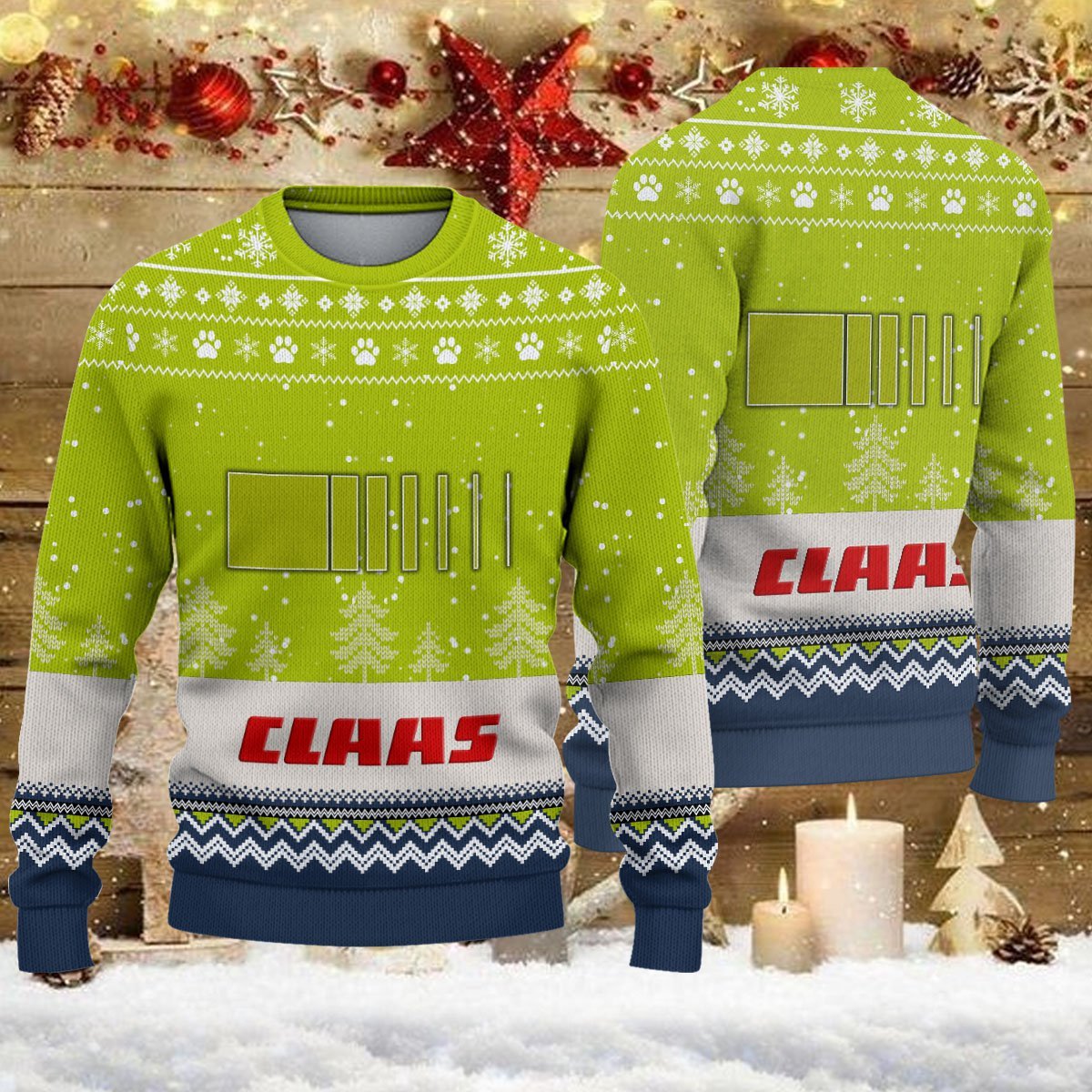 Weihnachtspullover Claas - Ugly Christmas Sweater