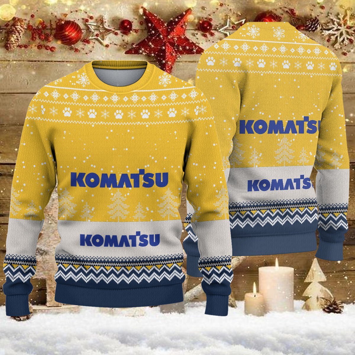 Weihnachtspullover Komatsu - Ugly Christmas Sweater