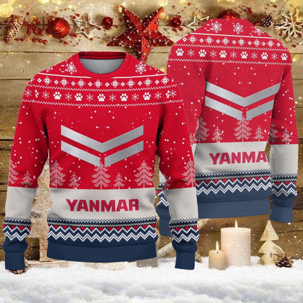 Weihnachtspullover Yanmar - Ugly Christmas Sweater