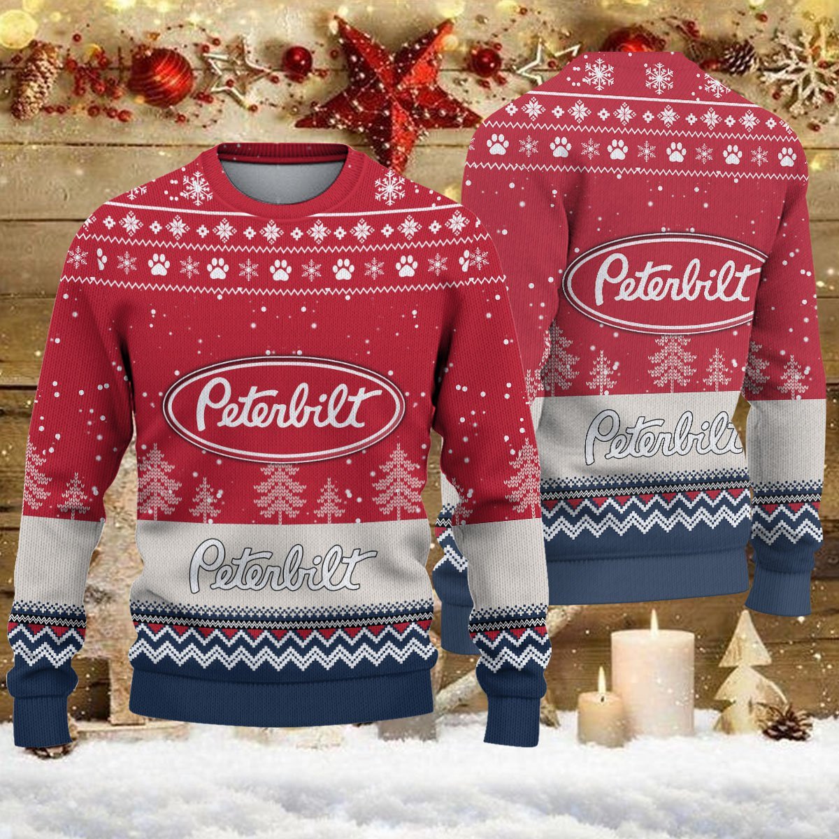 Weihnachtspullover Peterbilt - Ugly Christmas Sweater