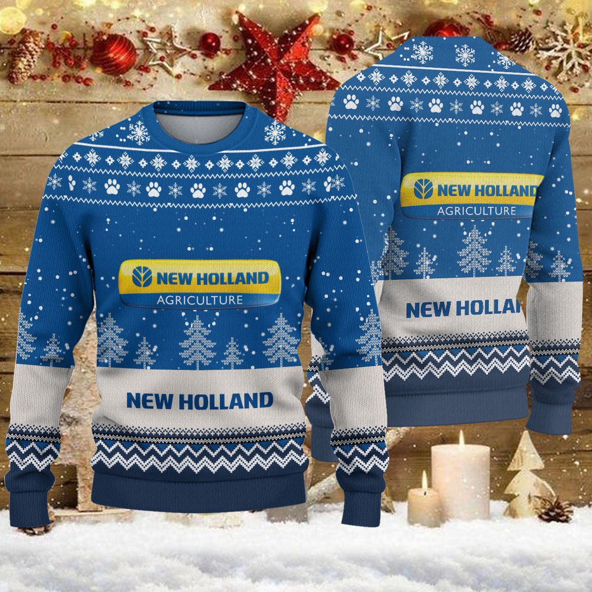 Weihnachtspullover New Holland - Ugly Christmas Sweater