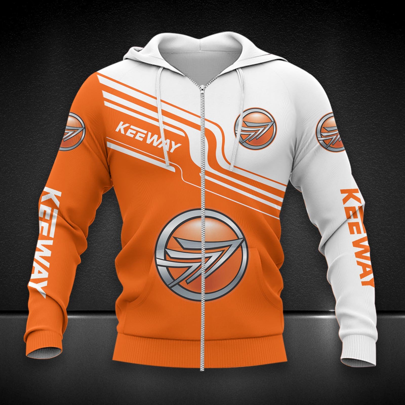 Keeway Motorcycles Zip Hoodie