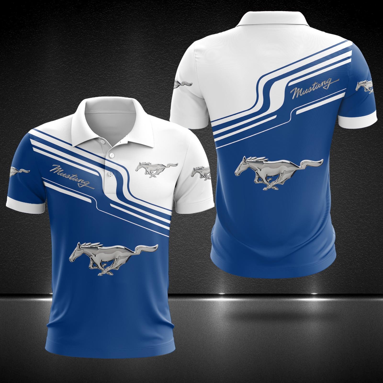 Ford Mustang Poloshirt
