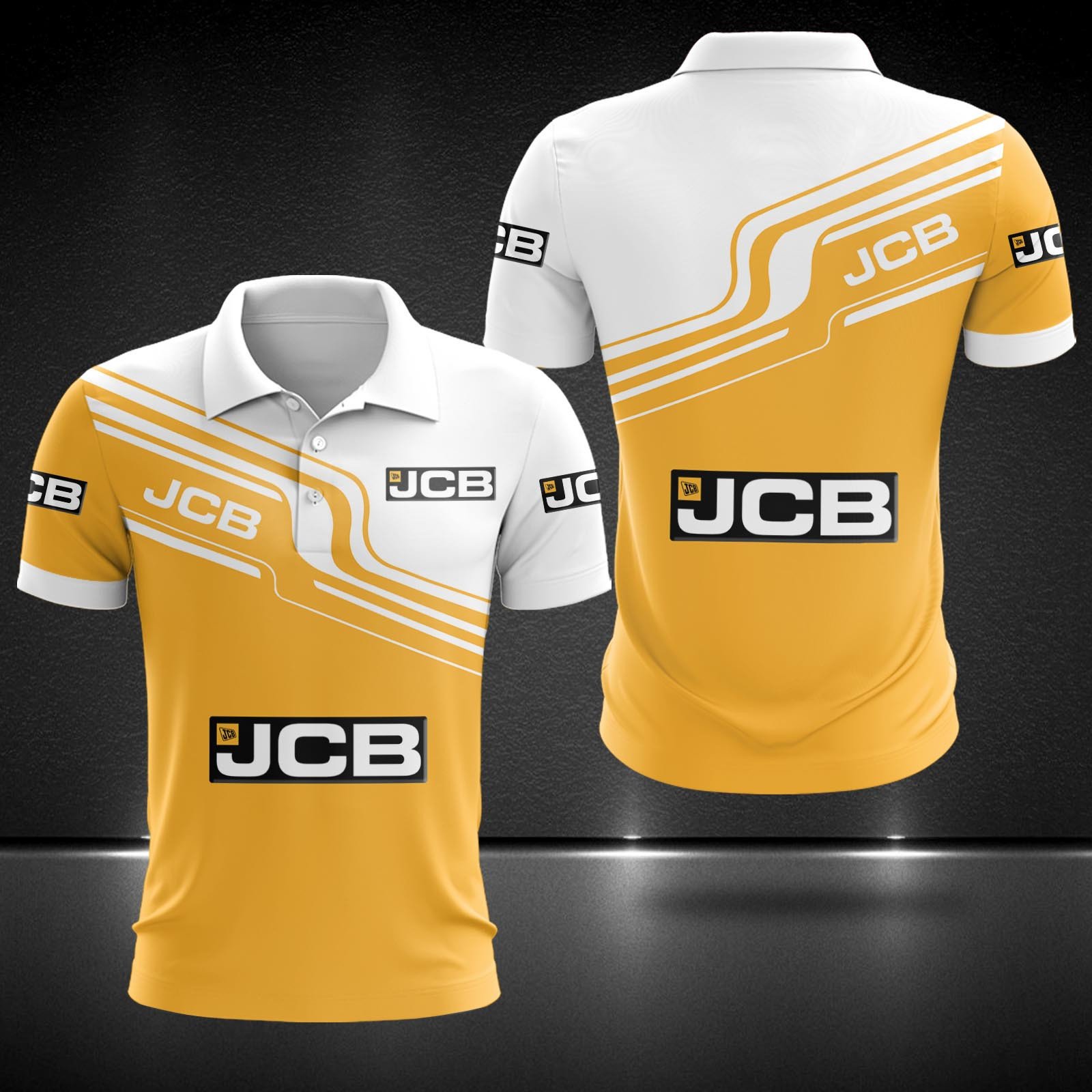 JCB Agricultural Tractors Poloshirt