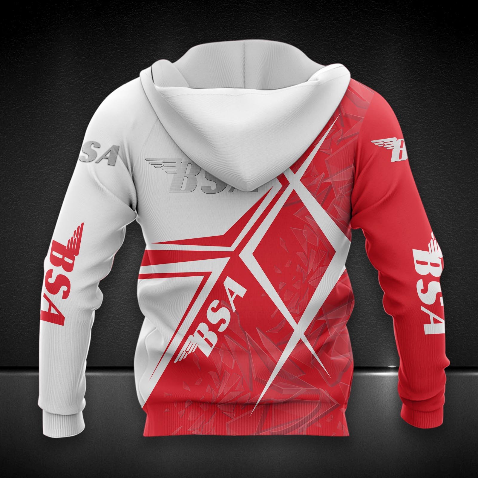 BSA Motorcycles Zip Hoodie – Bild 2