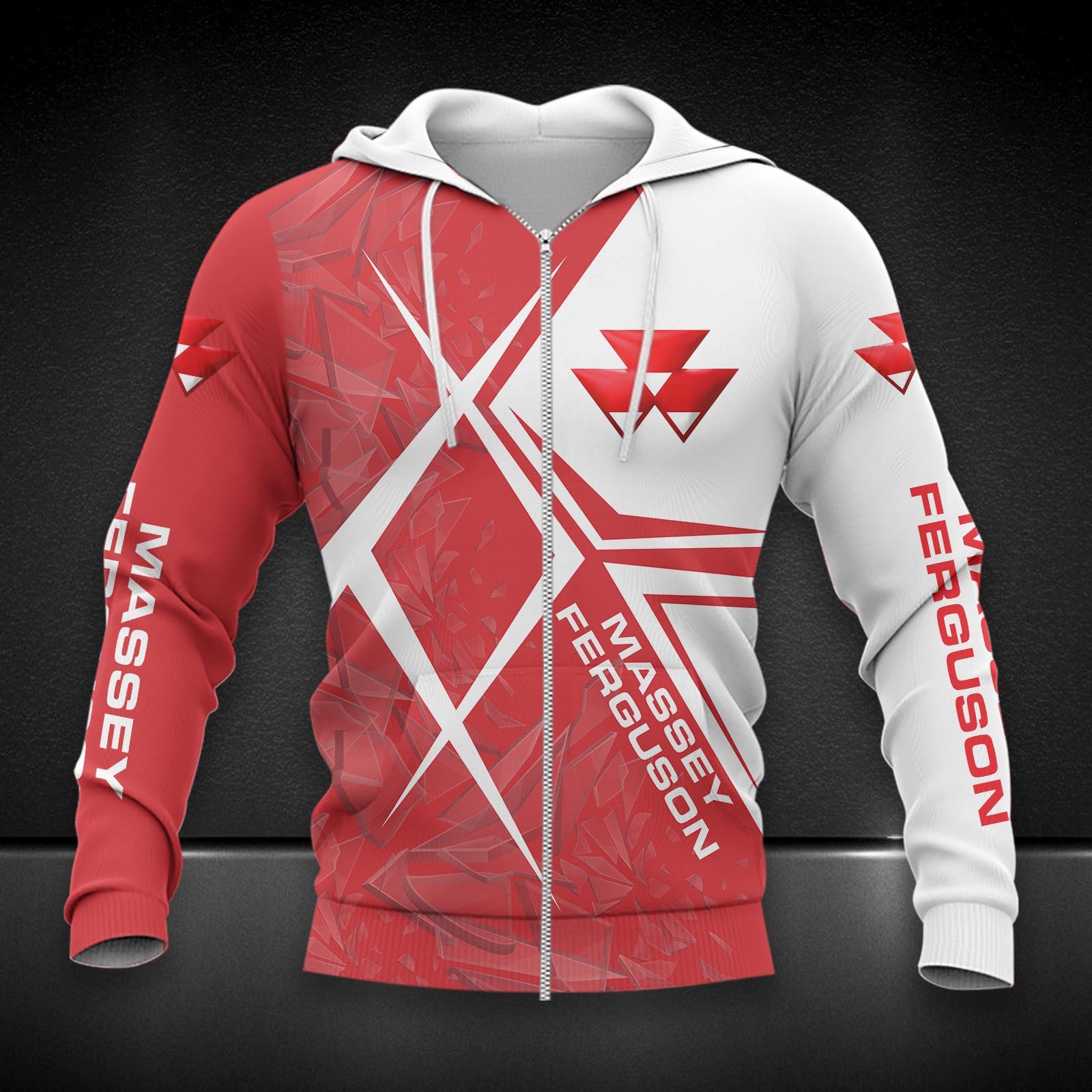 Massey Ferguson Zip Hoodie