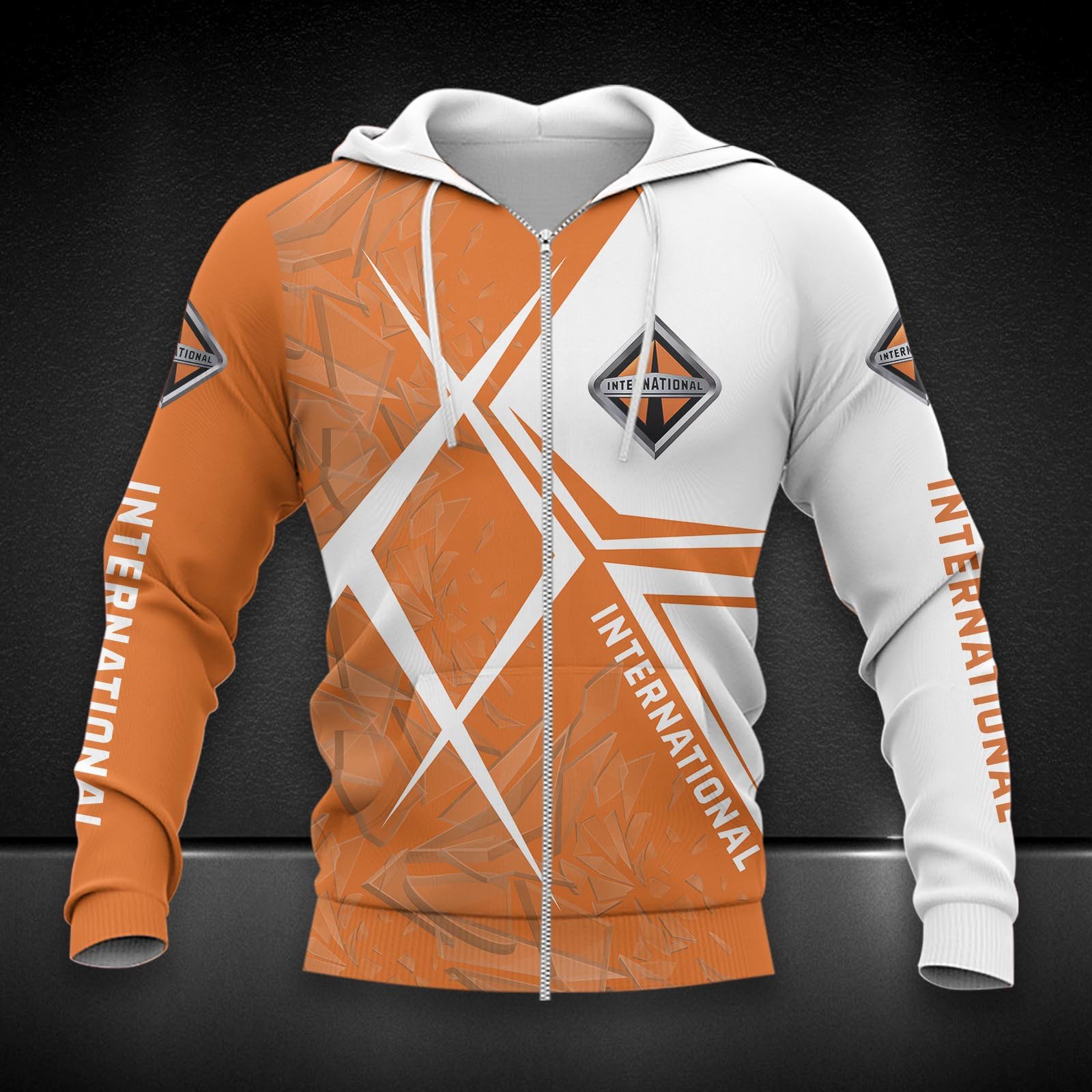 International Zip Hoodie
