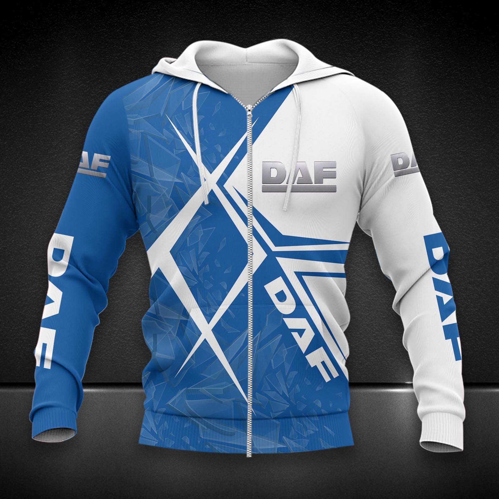 DAF Trucks Zip Hoodie