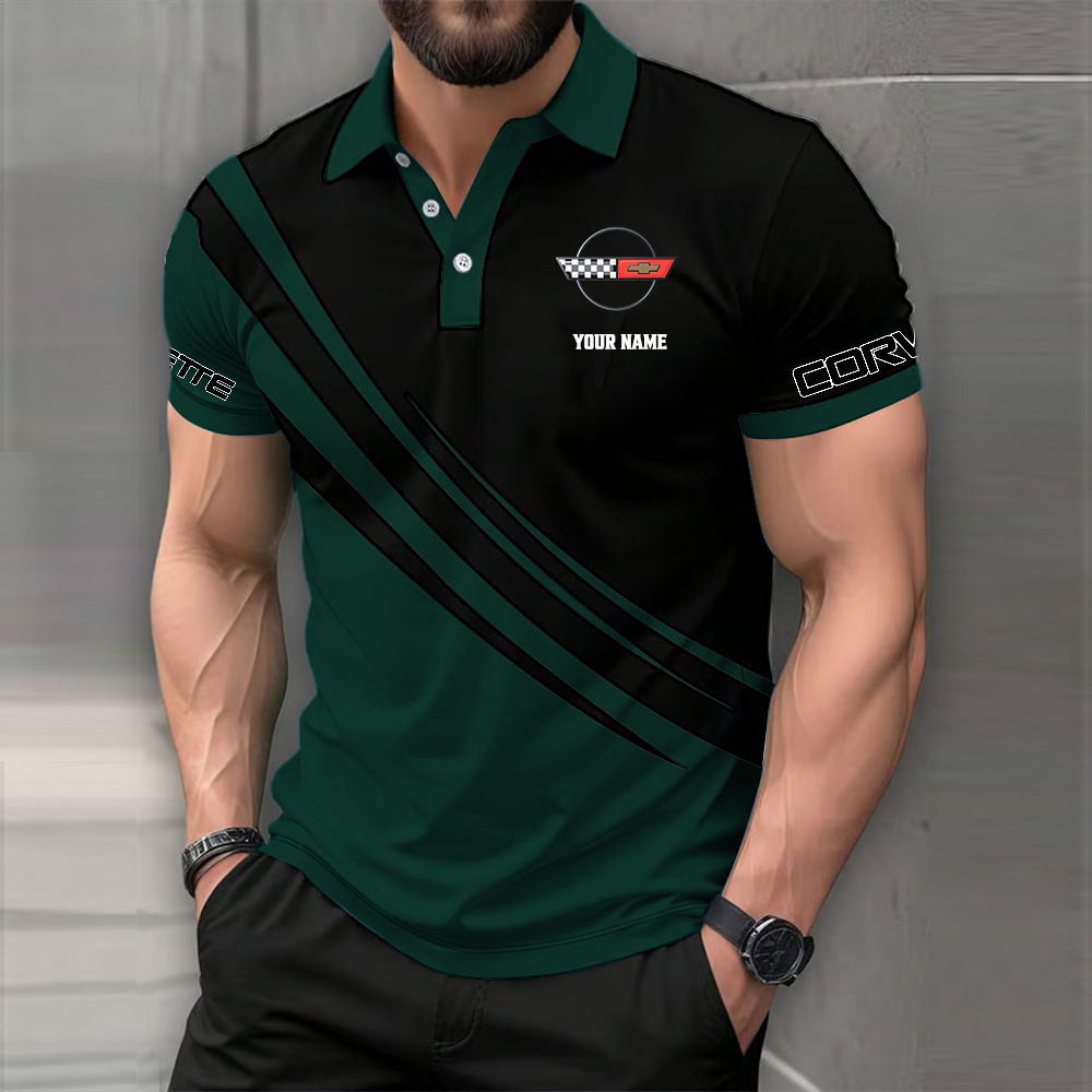 Corvette C4 Poloshirt – Bild 3