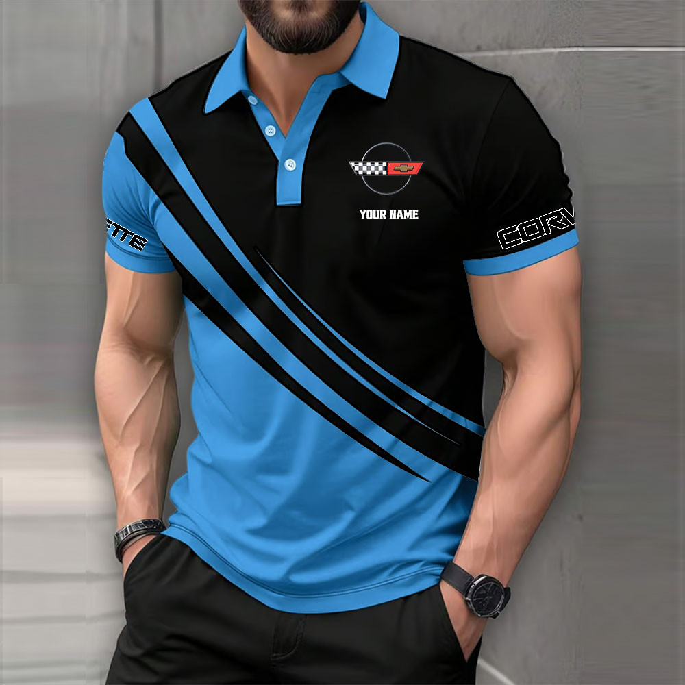 Corvette C4 Poloshirt – Bild 5