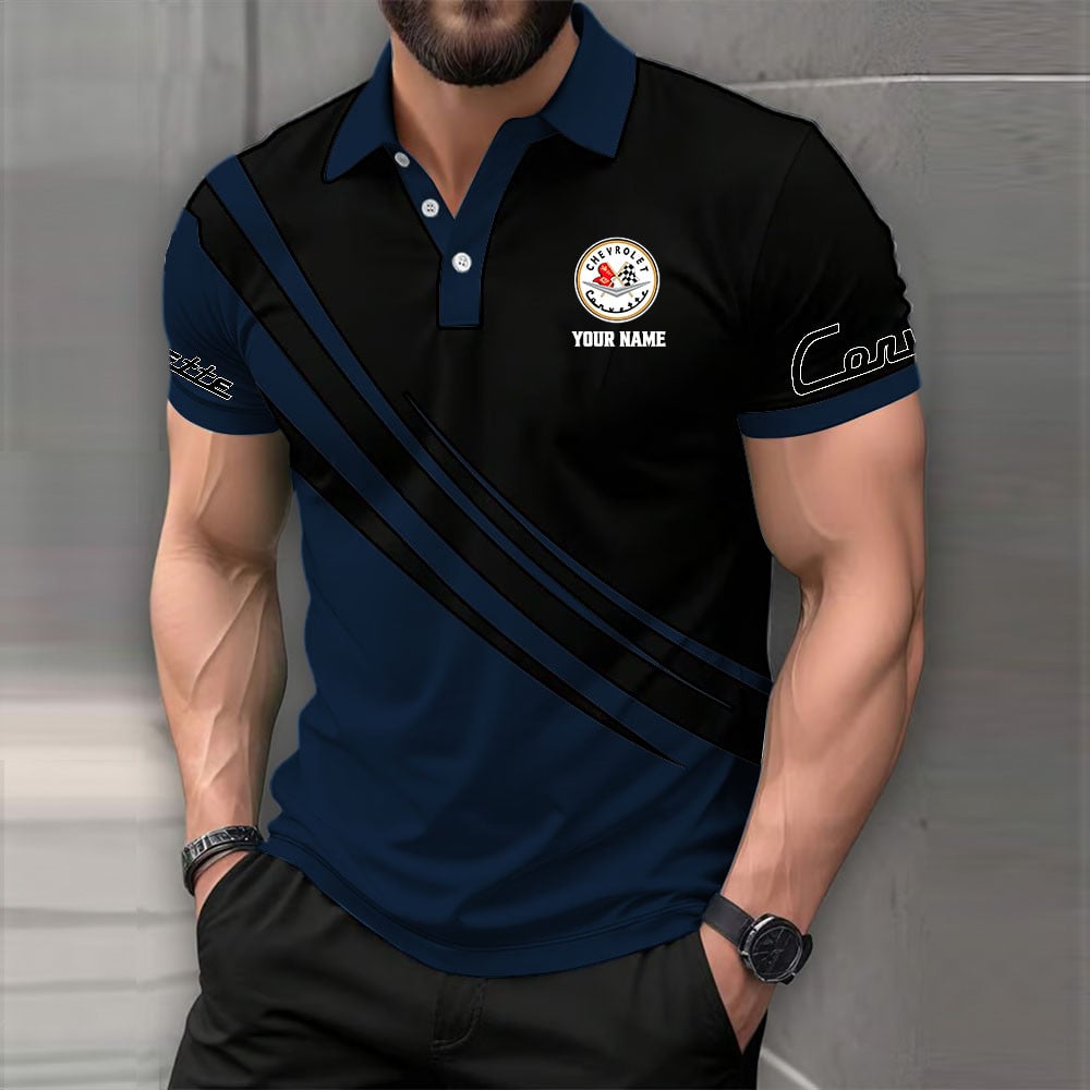 Corvette C1 Poloshirt – Bild 8