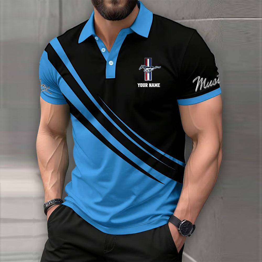 Ford Mustang Poloshirt – Bild 2