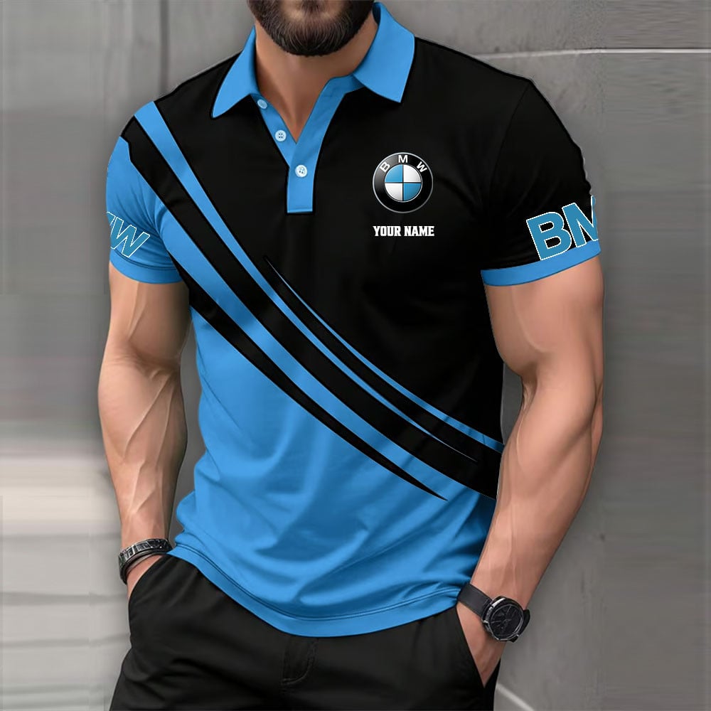 BMW Car Poloshirt – Bild 2