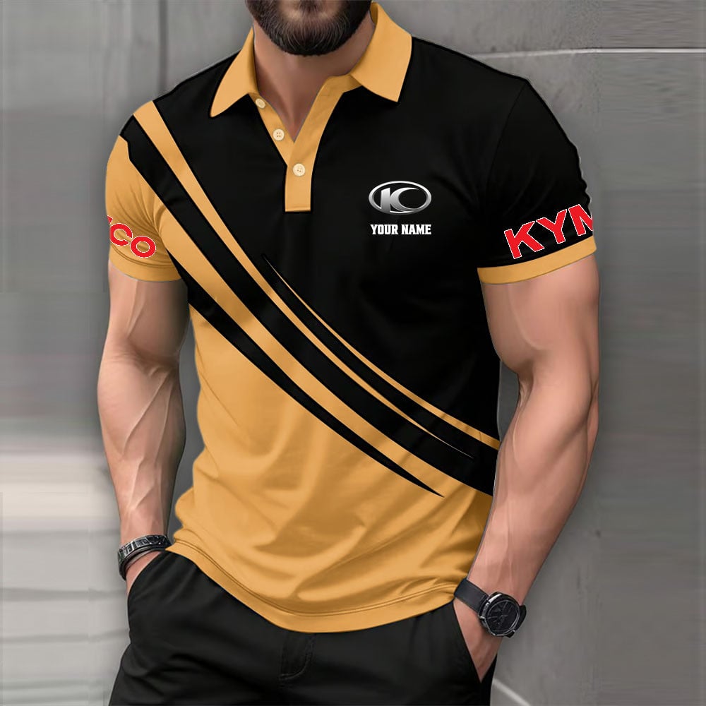Kymco Motorcycles Poloshirt – Bild 6