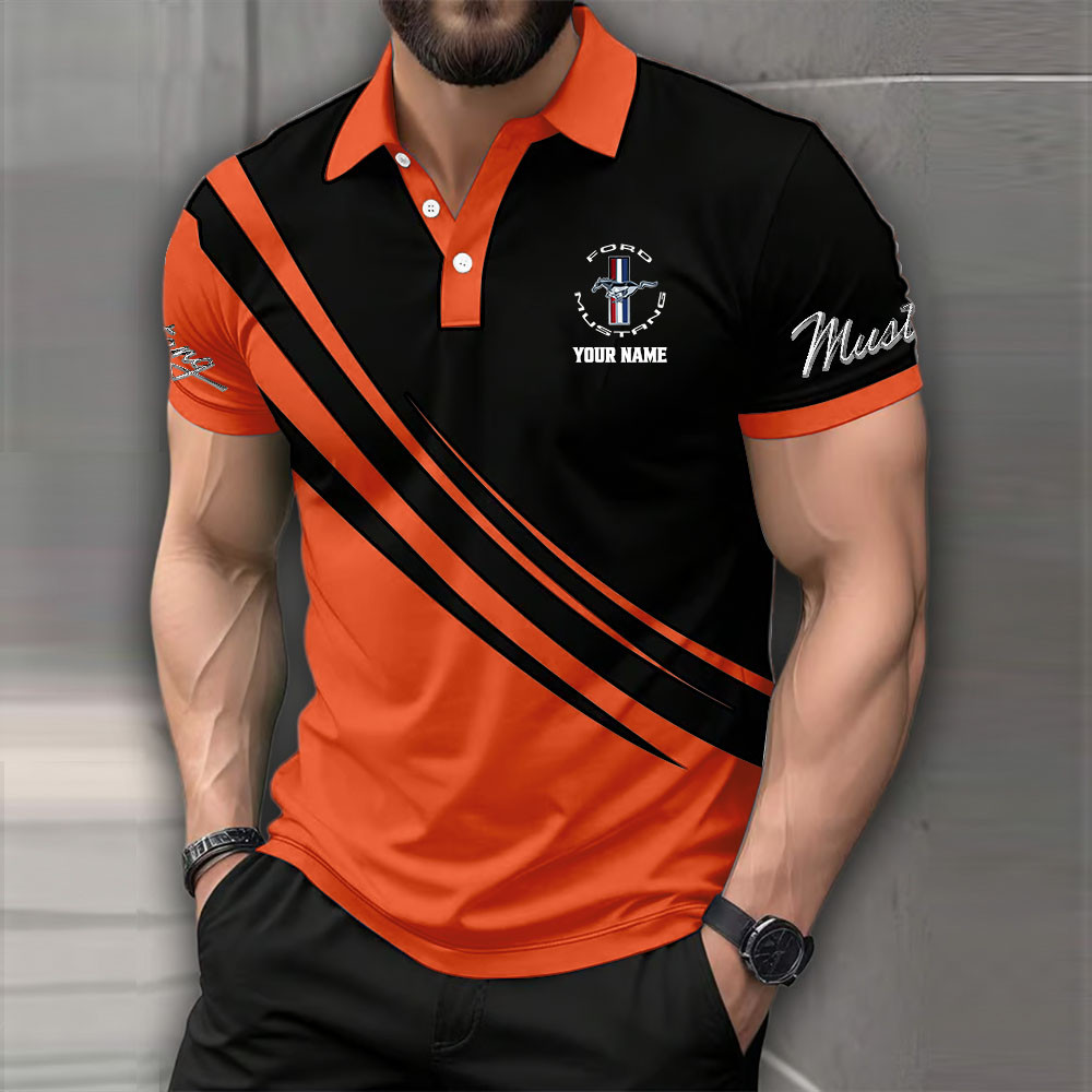 Ford Mustang Poloshirt – Bild 7
