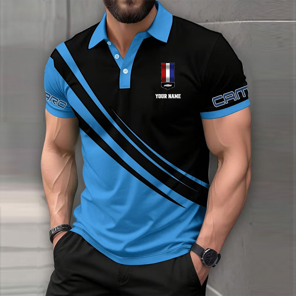 Chevrolet Camaro Poloshirt – Bild 5