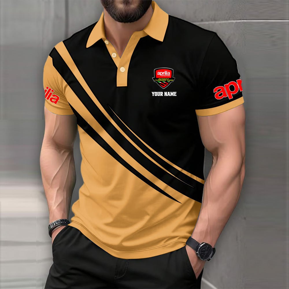 Aprilia Poloshirt – Bild 6