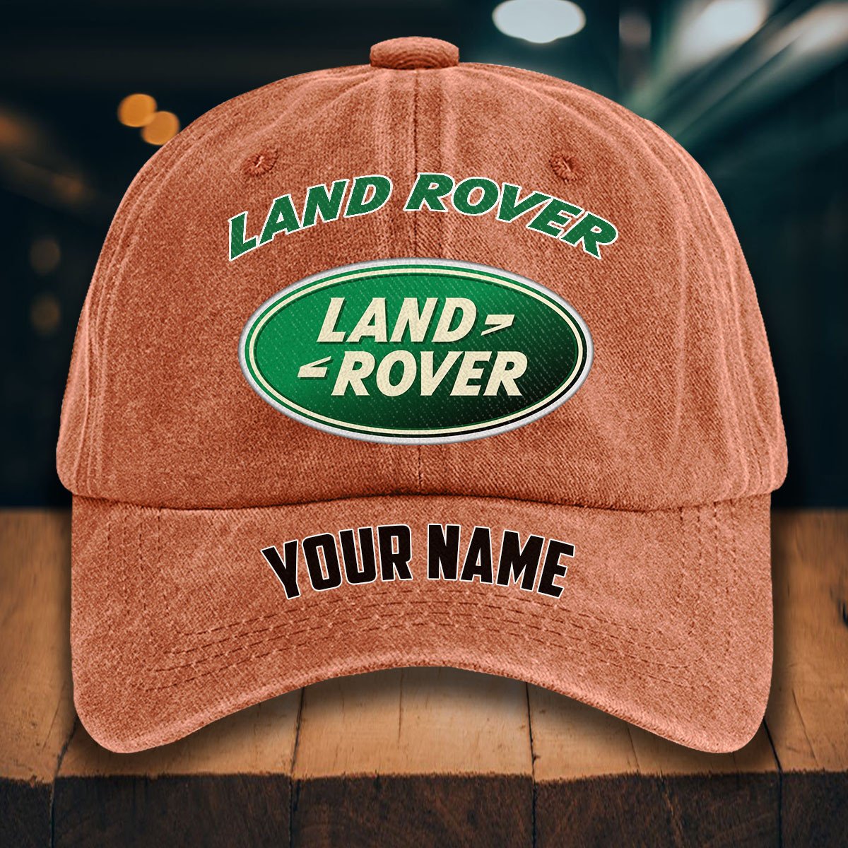Land Rover Gewaschene Denim-Kappe – Bild 8