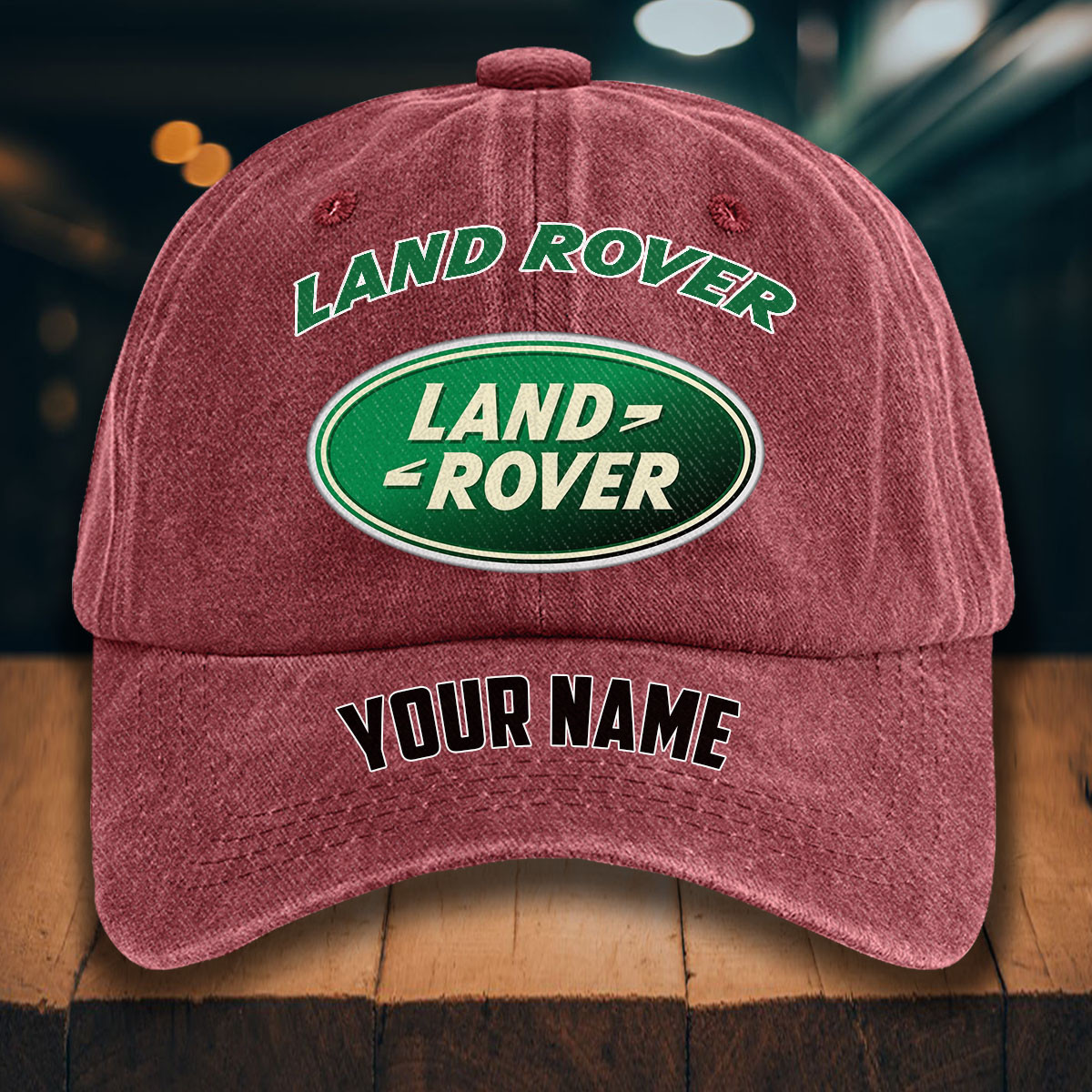 Land Rover Gewaschene Denim-Kappe – Bild 14