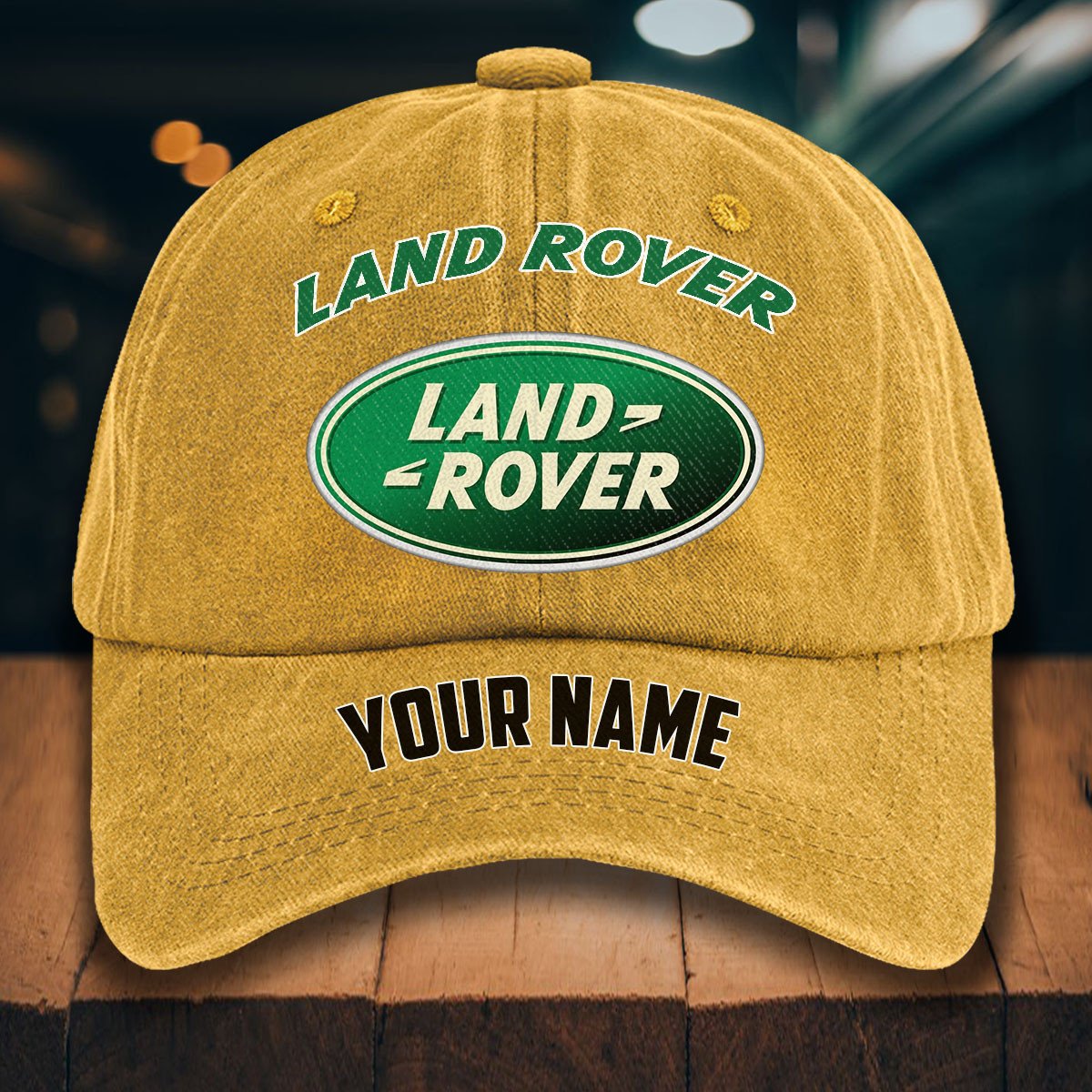 Land Rover Gewaschene Denim-Kappe – Bild 15
