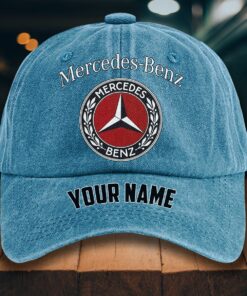 Alternative view of Mercedes-Benz Gewaschene Denim-Kappe