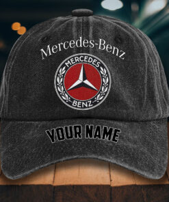 Mercedes-Benz Gewaschene Denim-Kappe