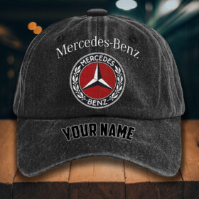 Mercedes-Benz Gewaschene Denim-Kappe
