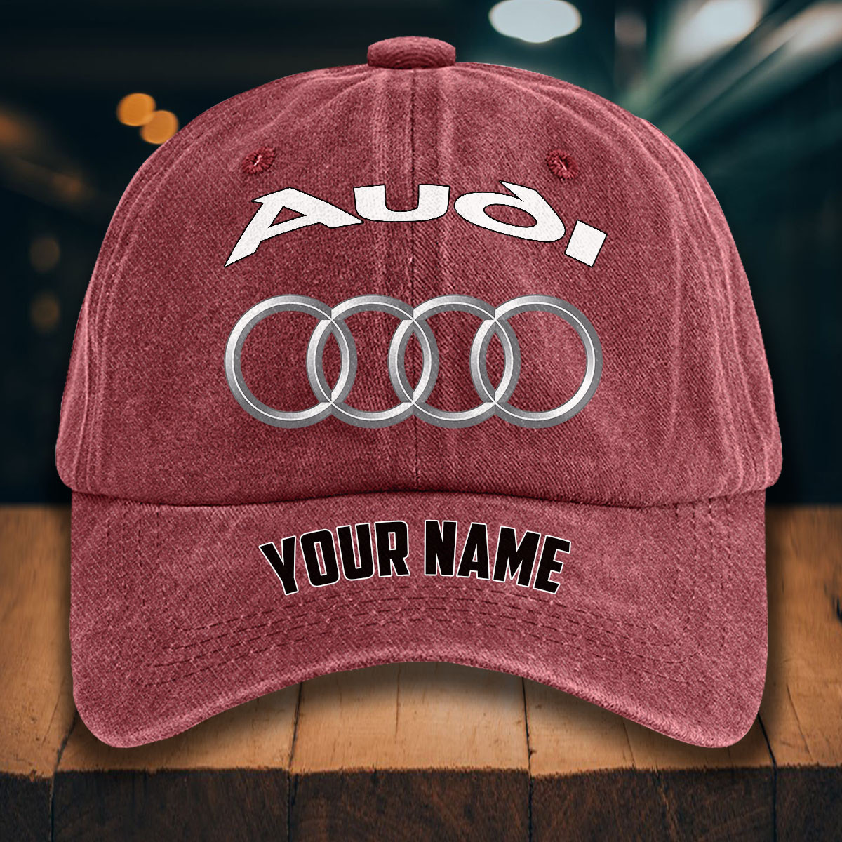 Audi Gewaschene Denim-Kappe – Bild 14