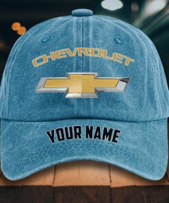 Alternative view of Chevrolet Gewaschene Denim-Kappe