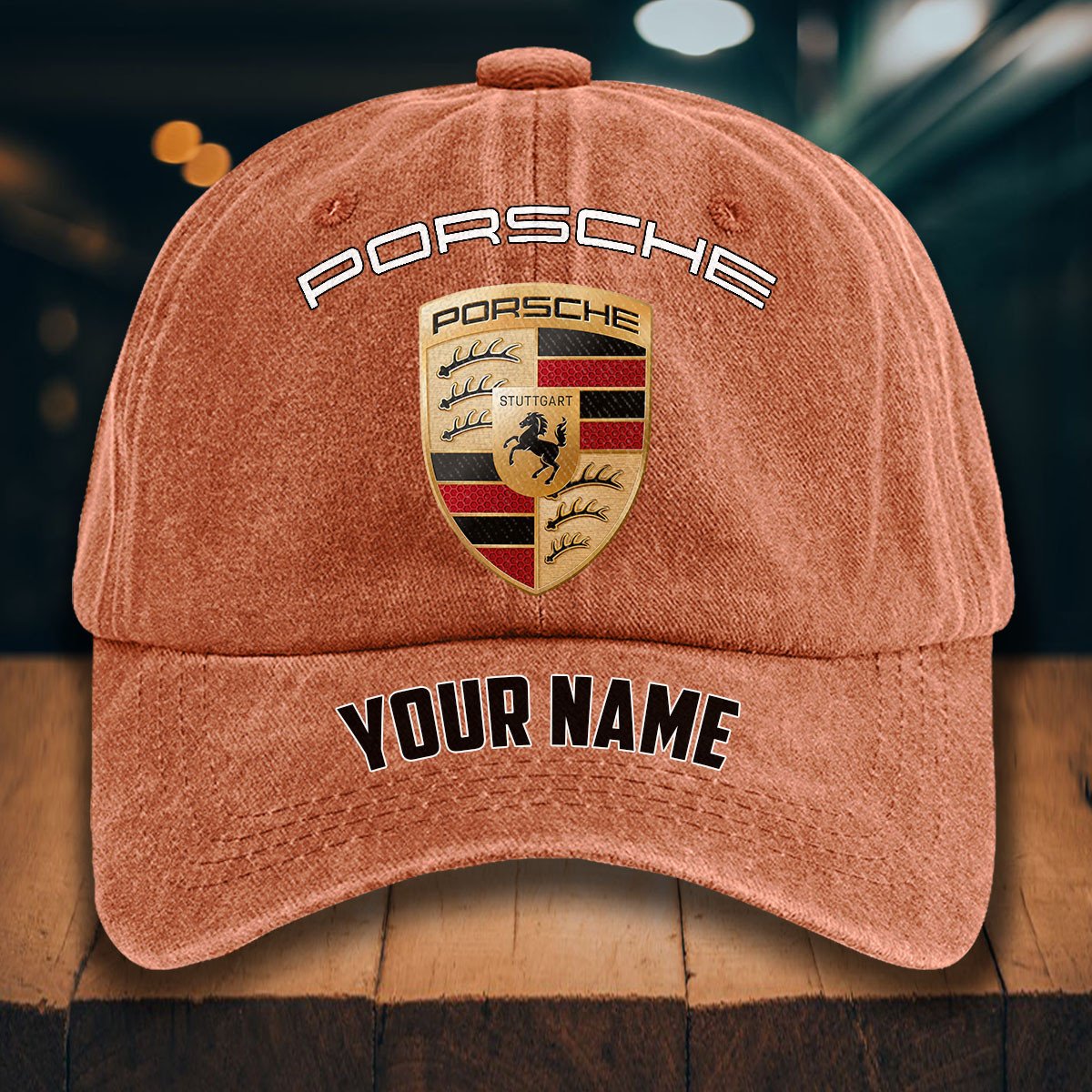 Porsche Gewaschene Denim-Kappe – Bild 8