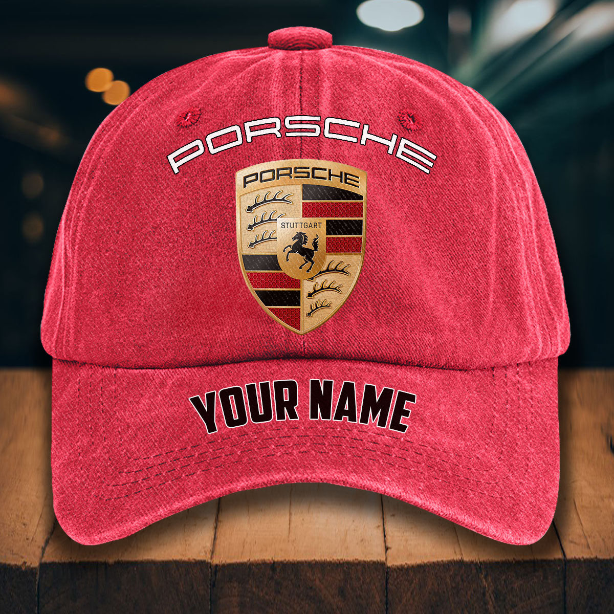 Porsche Gewaschene Denim-Kappe – Bild 12