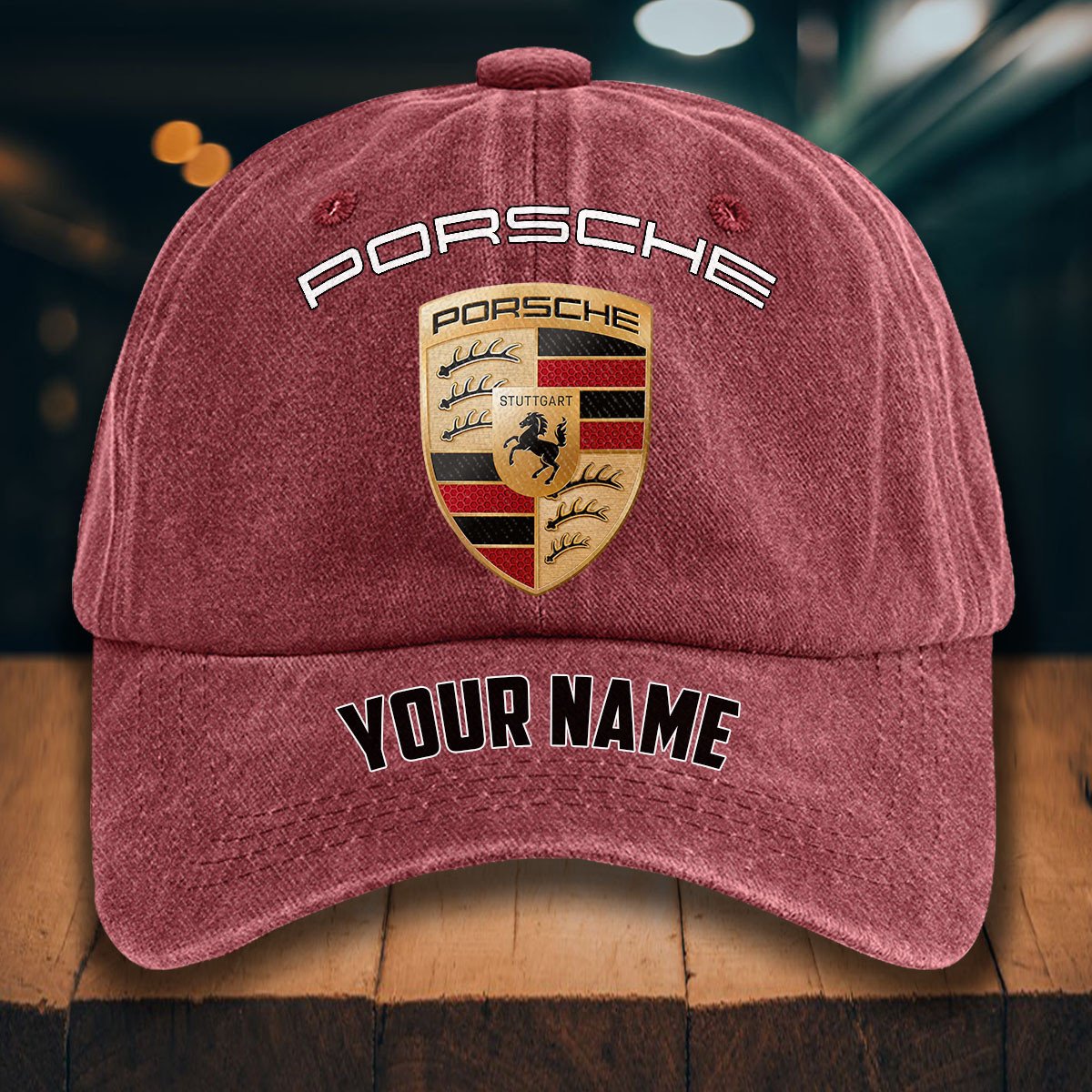 Porsche Gewaschene Denim-Kappe – Bild 14