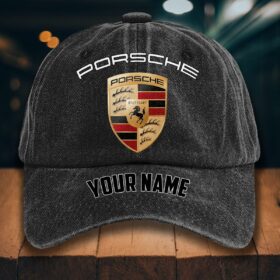 Porsche Gewaschene Denim-Kappe