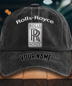 Rolls Royce Gewaschene Denim-Kappe