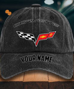 Corvette C6 Gewaschene Denim-Kappe