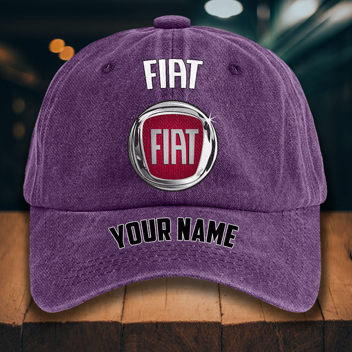 Fiat Gewaschene Denim-Kappe – Bild 11