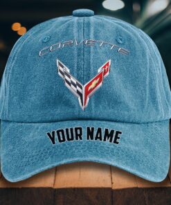 Alternative view of Chevrolet Corvette Gewaschene Denim-Kappe