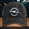 Opel Gewaschene Denim-Kappe
