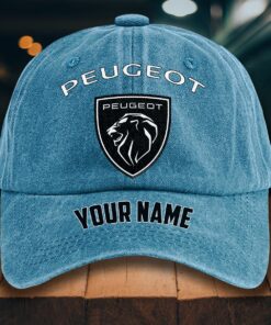 Alternative view of Peugeot Gewaschene Denim-Kappe