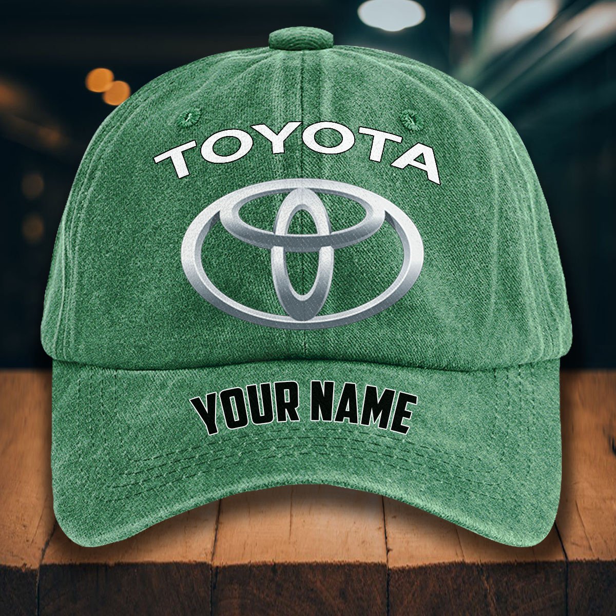 Toyota Gewaschene Denim-Kappe – Bild 3