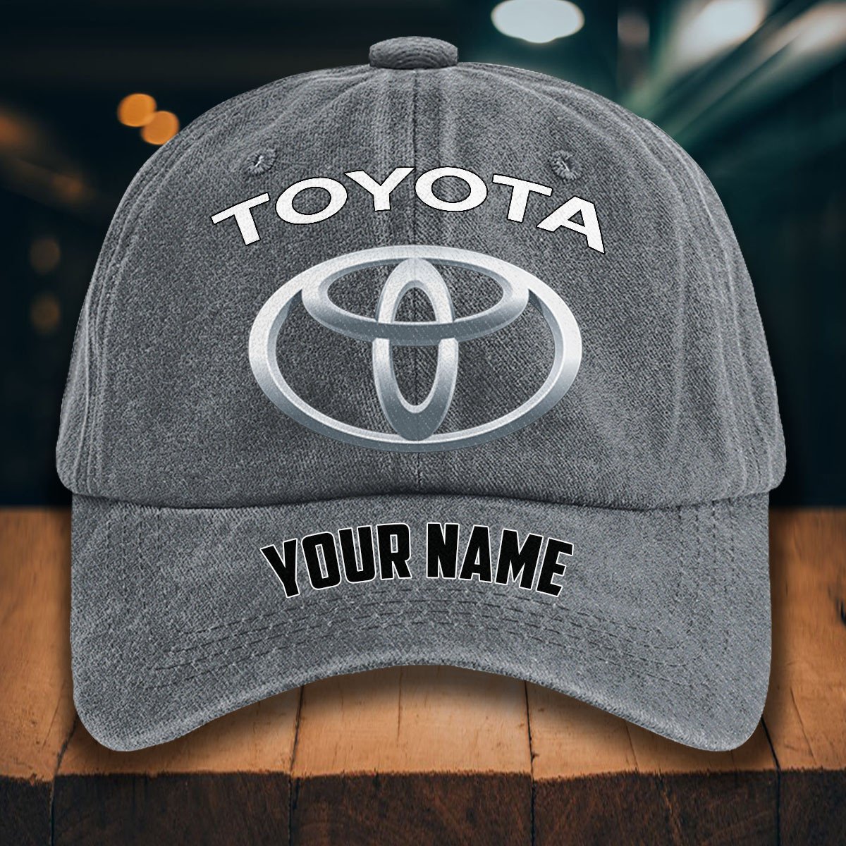 Toyota Gewaschene Denim-Kappe – Bild 4