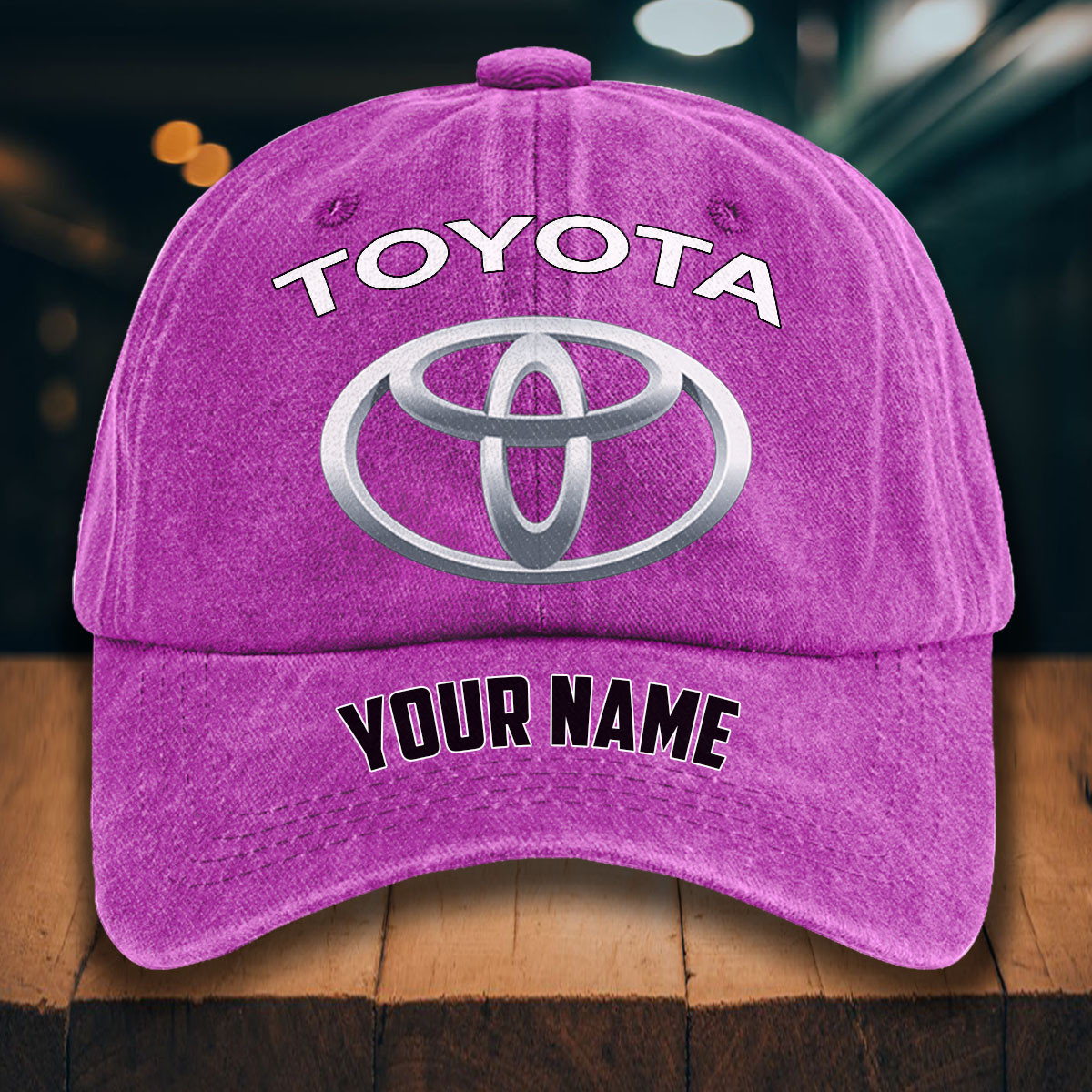 Toyota Gewaschene Denim-Kappe – Bild 6