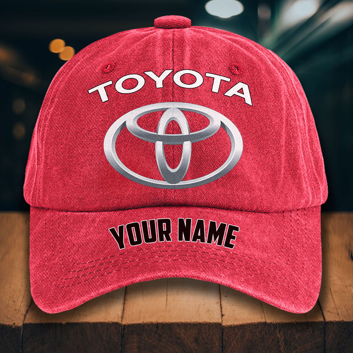 Toyota Gewaschene Denim-Kappe – Bild 12