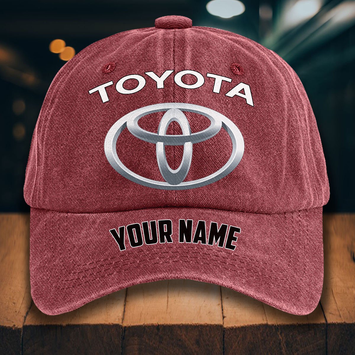 Toyota Gewaschene Denim-Kappe – Bild 14
