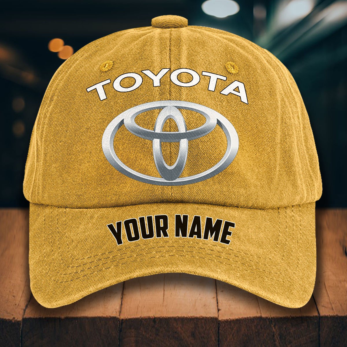 Toyota Gewaschene Denim-Kappe – Bild 15