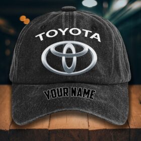 Toyota Gewaschene Denim-Kappe