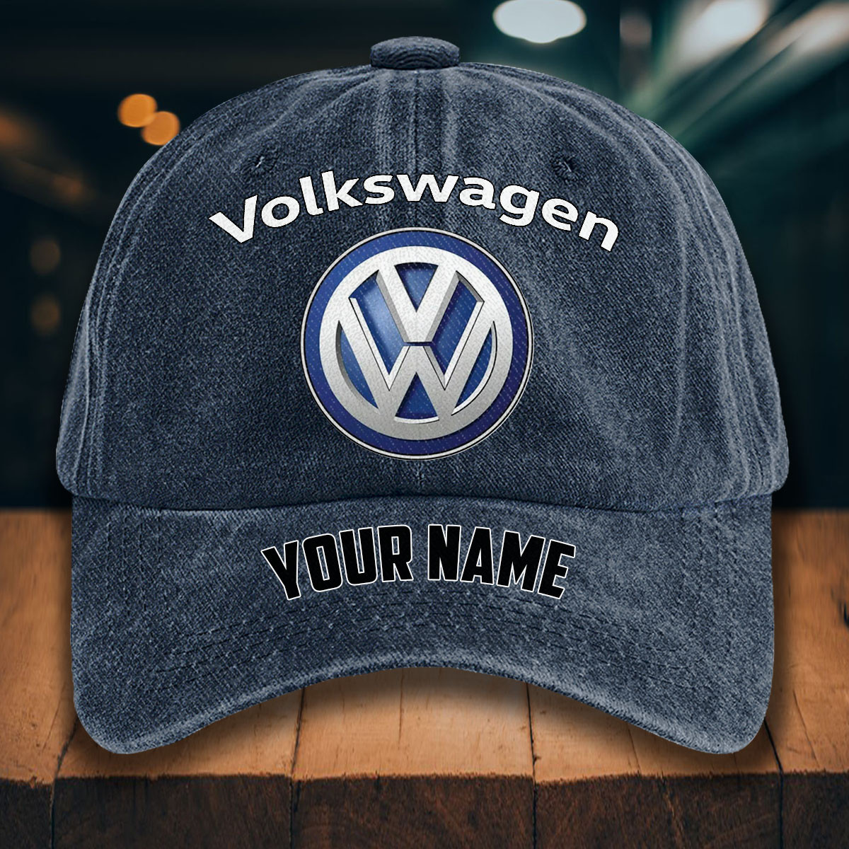 Volkswagen Gewaschene Denim-Kappe – Bild 7