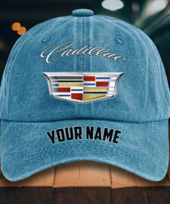 Alternative view of Cadillac Gewaschene Denim-Kappe